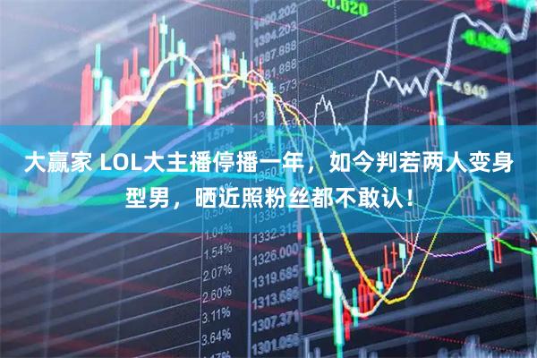 大赢家 LOL大主播停播一年，如今判若两人变身型男，晒近照粉丝都不敢认！
